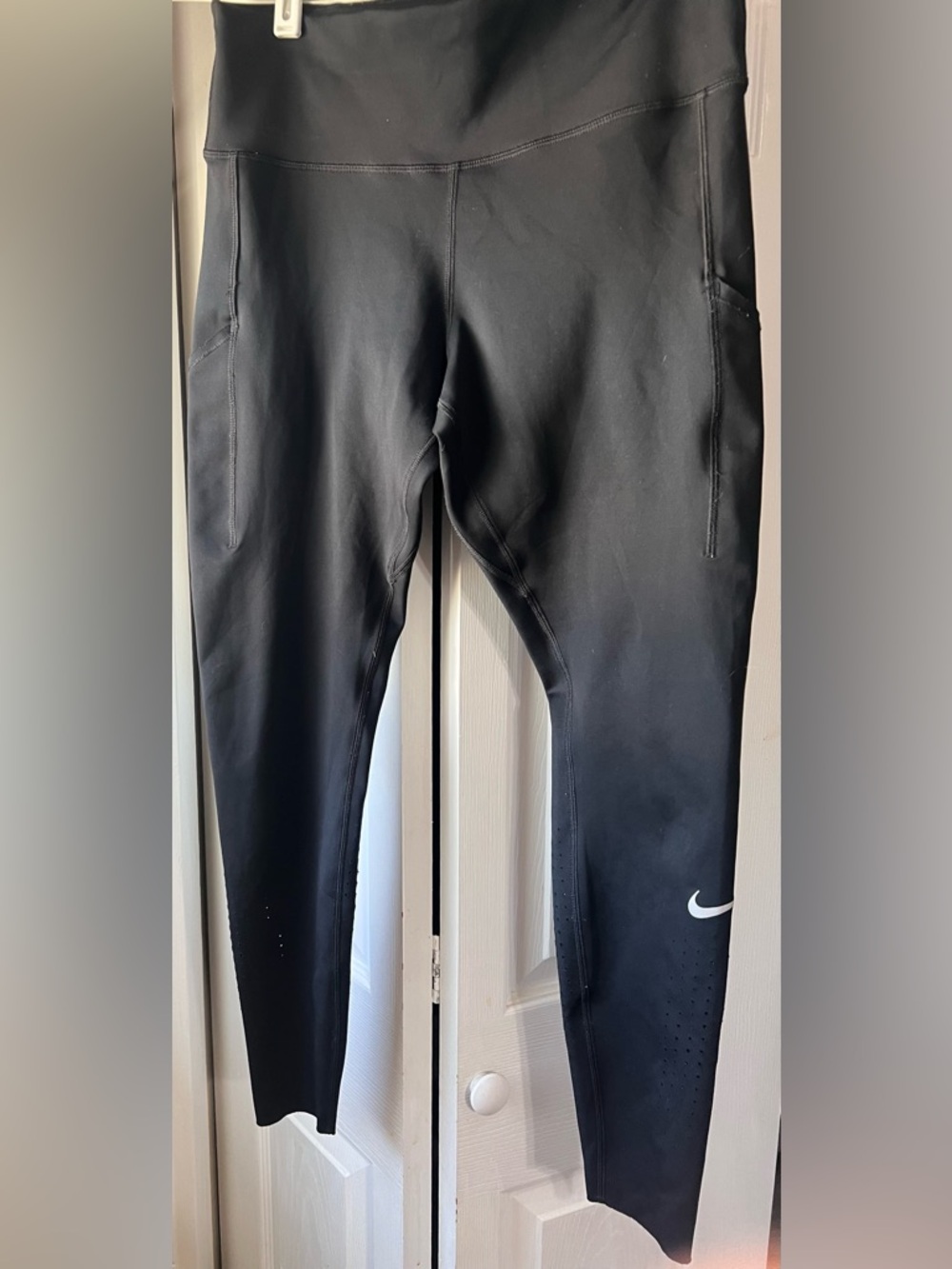 Women's High-Waisted 7/8 Running Leggings with Pockets Dri-FIT Running leggings